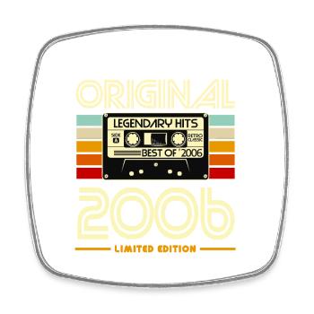 Original 2006 Édition Limitée Cassette - Magnet carré - blanc - Devant