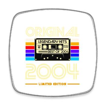 Originale limitierte Ausgabe 2004 - Viereckiger Kühlschrankmagnet - Weiß - Vorne