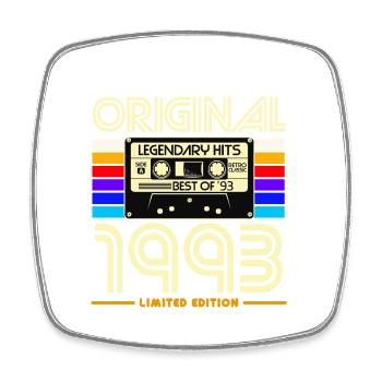 Originale limitierte Ausgabe von 1993 - Viereckiger Kühlschrankmagnet - Weiß - Vorne