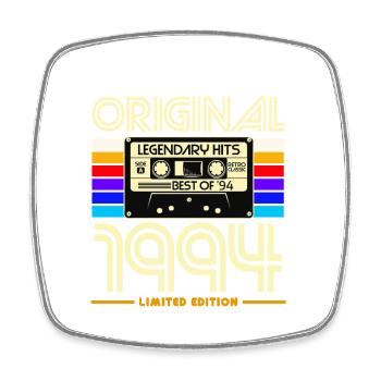 Originale limitierte Kassette von 1994 - Viereckiger Kühlschrankmagnet - Weiß - Vorne