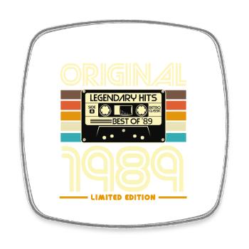 Original 1989 Cassette Edition Limité - Magnet carré - blanc - Devant