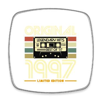 Cassette 1997 Original Hits - Square fridge magnet - white - Front