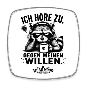 Geschenk für Kollegen Sarkasmus Humor  - Viereckiger Kühlschrankmagnet - Weiß - Vorne