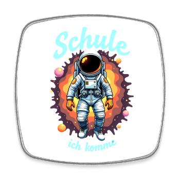Schulkind 2026 Einschulung 2026 Schulanfang - Viereckiger Kühlschrankmagnet - Weiß - Vorne