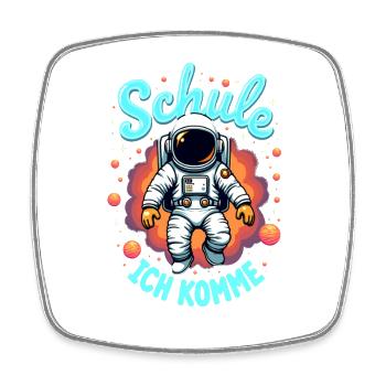 Schulkind 2026 Einschulung 2026 Schulanfang - Viereckiger Kühlschrankmagnet - Weiß - Vorne