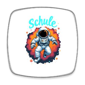 Schulkind 2026 Einschulung 2026 Schulanfang - Viereckiger Kühlschrankmagnet - Weiß - Vorne