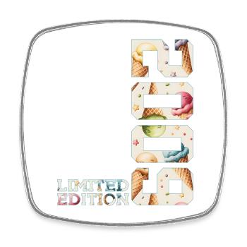 SOMMER LIMITED EDITION 2009 EIS 17. GEBURTSTAG - Square fridge magnet - white - Front