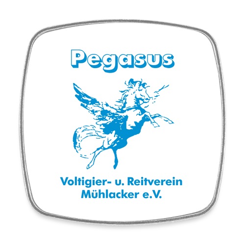 Pegasus Mühlacker Langarmshirts - Square fridge magnet