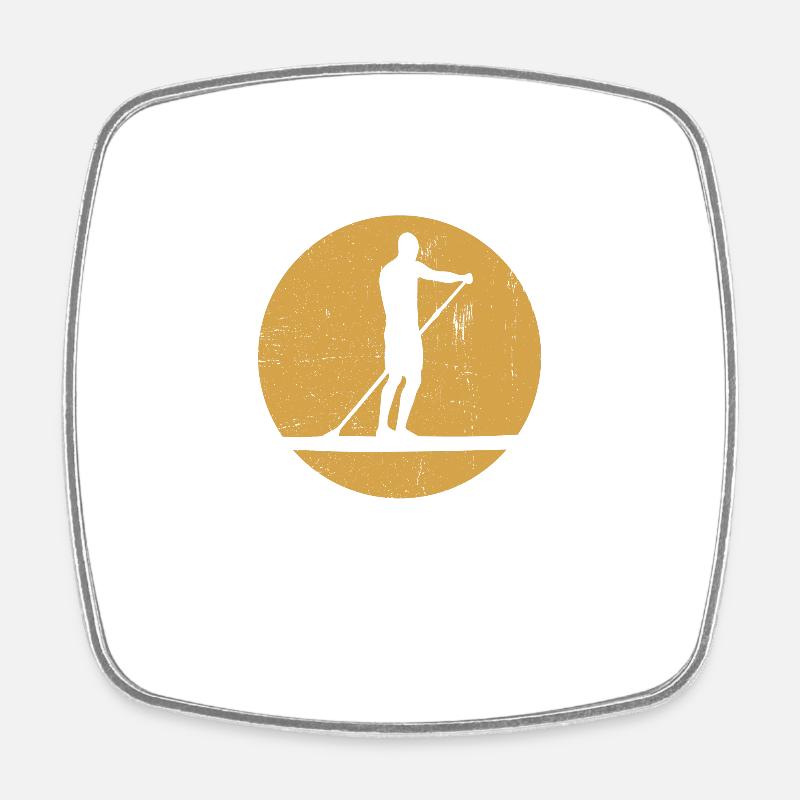 SUP - Square fridge magnet - white