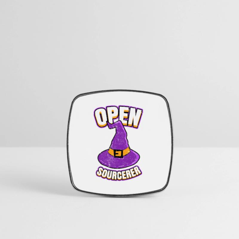 Programmeurs open source Hacker Magnet carré