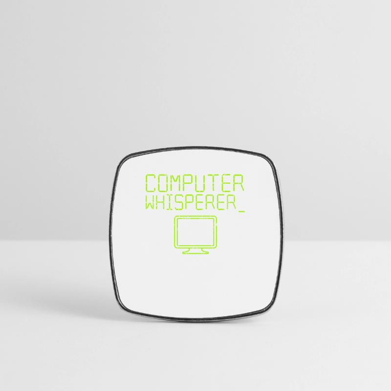 Computer science computer programmer computer scientist Square fridge magnet