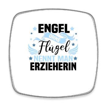 Lustiges Erzieherin Kinder Kindergarten Geschenk - Viereckiger Kühlschrankmagnet - Weiß - Vorne
