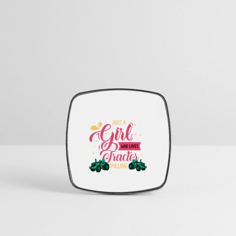 tractor pulling, tractor pulling pulling, drag, Viereckiger Kühlschrankmagnet