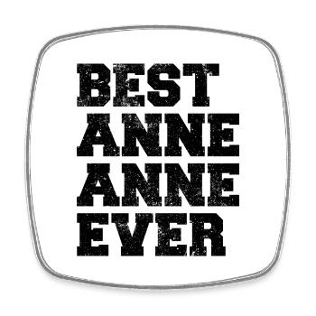 Best Anneanne Ever Türkiye Türkei Oma Omi Türkisch - Viereckiger Kühlschrankmagnet - Weiß - Vorne
