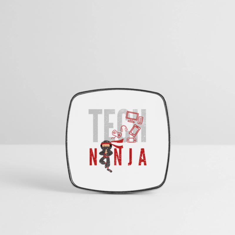 tech, tech analyst, programmateur, Magnet carré