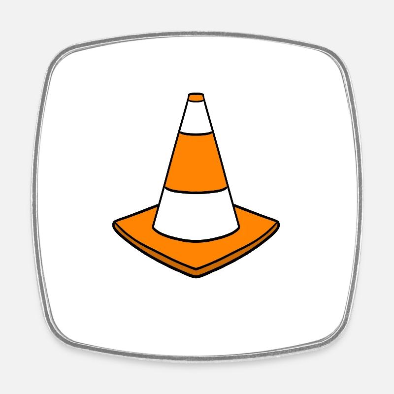 Cône de guidage - Magnet carré - blanc