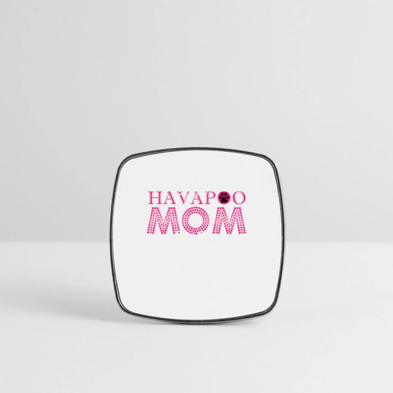 havapoo, havapoo havapoo ciel, mélange de caniche, Magnet carré