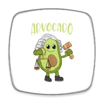 Droit Avocat Advocado Avocats Cadeau Étudiant - Magnet carré - blanc - Devant