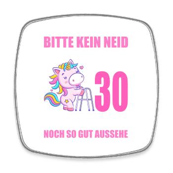 30 Jahre verheiratet lustig 30. Hochzeitstag - Viereckiger Kühlschrankmagnet - Weiß - Vorne
