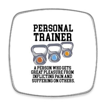 Personal Trainer Definition - Square fridge magnet - white - Front
