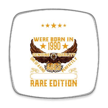 Legends Were Born in 1990, Aged Like Whisky - Square fridge magnet - white - Front