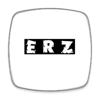 Erzgebirge meine Heimat - Viereckiger Kühlschrankmagnet - Weiß - Vorne