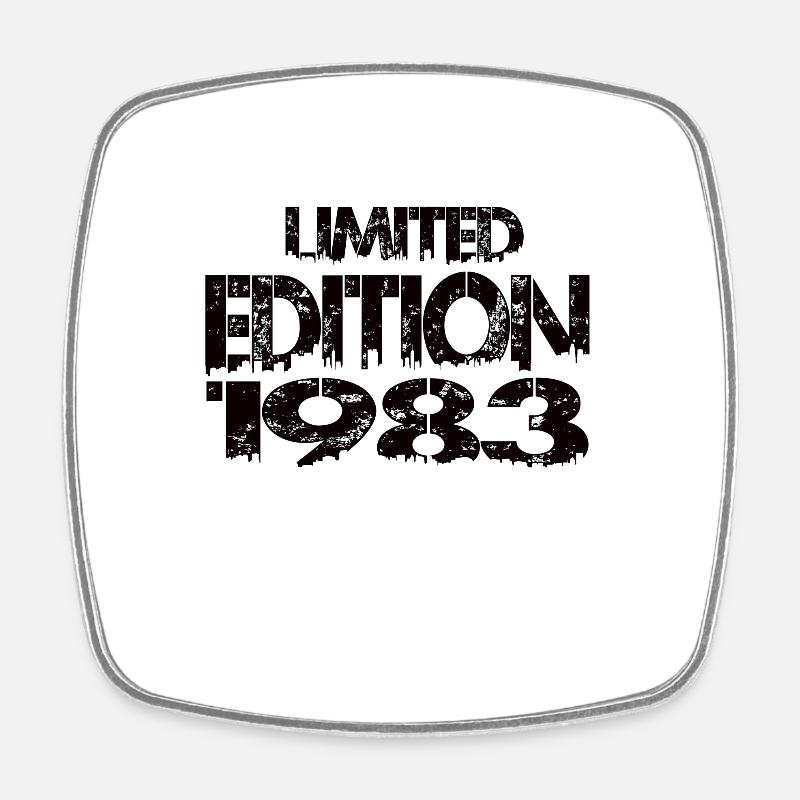 Édition limitée 1983 - Magnet carré - blanc