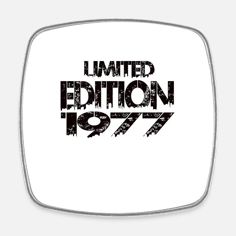 Édition limitée 1977 - Magnet carré - blanc