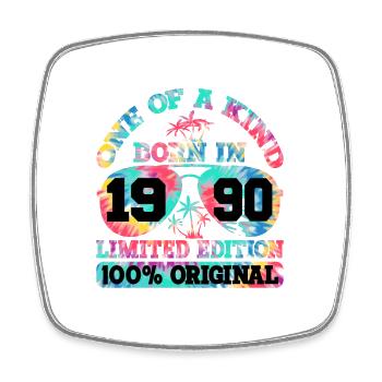 Unique Born In 1990 Limited Edition - Square fridge magnet - white - Front