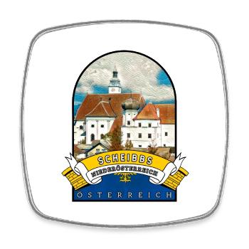 Niederösterreich Scheibbs Österreich Souvenir - Viereckiger Kühlschrankmagnet - Weiß - Vorne