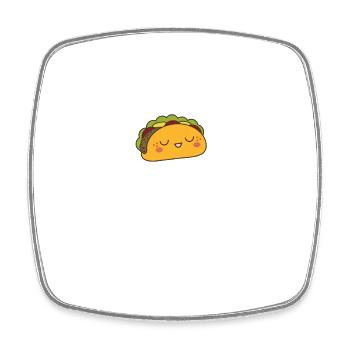 Funny Humor Clinical Nursing Instructor Gifts - Square fridge magnet - white - Front