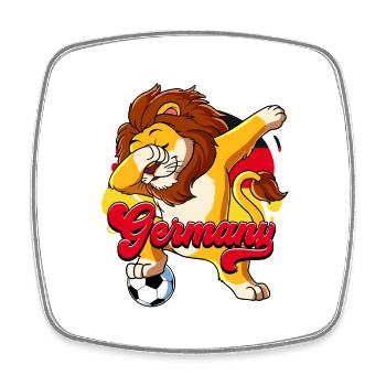 Germany Football - Square fridge magnet - white - Front