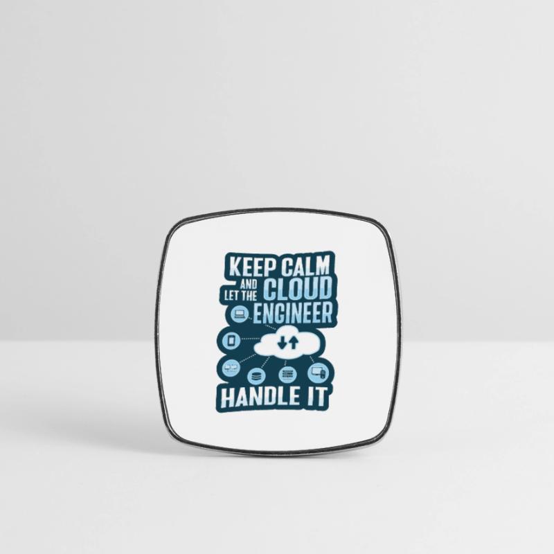 Cloud Administrator Cloud Devops Square fridge magnet