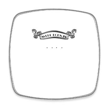 Legends were born in 1972 Aged Perfectly Original - Square fridge magnet - white - Front