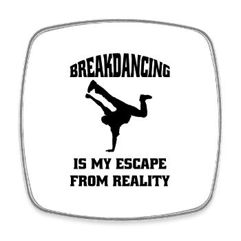 Breakdance Dance Sport Dancer Gift Dancing - Square fridge magnet - white - Front