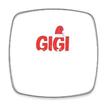 Gigi Claus Christmas Group Matching Family - Square fridge magnet - white - Front