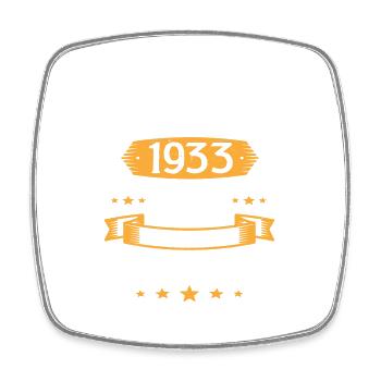 Mai 1933 90 Ans Que Je Suis Génial Anniversaire - Magnet carré - blanc - Devant