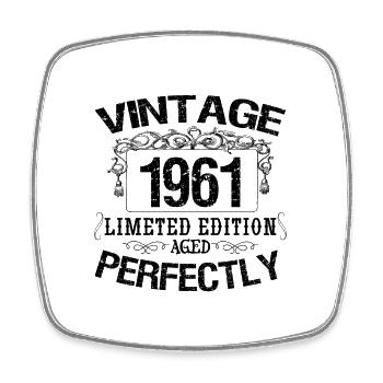 1961 Vintage | Limited edition 1961 aged perfectly - Magnet carré - blanc - Devant
