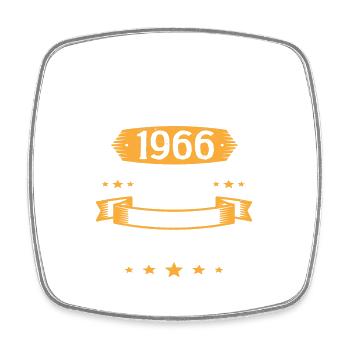 Mai 1966 57 Ans Que Je Suis Génial Anniversaire - Magnet carré - blanc - Devant