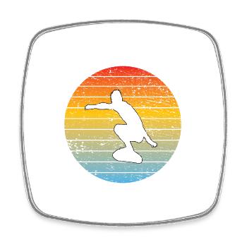 Surfing Surfboard Surfer Surf Instructor Surf - Magnet carré - blanc - Devant