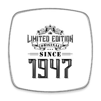 1947 limited edition - Square fridge magnet - white - Front