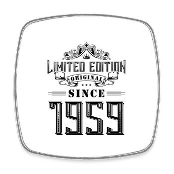 1959 limited edition - Viereckiger Kühlschrankmagnet - Weiß - Vorne