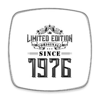 1976 limited edition - Square fridge magnet - white - Front