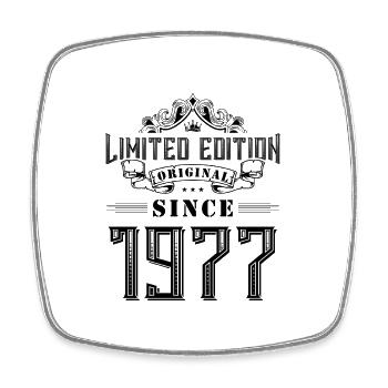 1977 Limited Edition - Square fridge magnet - white - Front