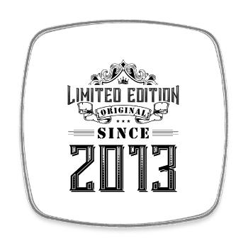 2013 limited edition - Viereckiger Kühlschrankmagnet - Weiß - Vorne