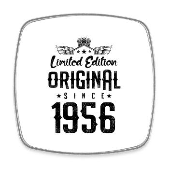 1956 limited edition - Square fridge magnet - white - Front