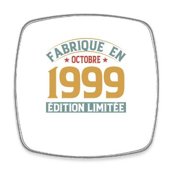 Fabriqué En Octobre 1999 Édition Limitée - Magnet carré - blanc - Devant