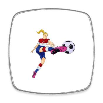 Équipe des Pays-Bas de football I Football Pays-Bas - Magnet carré - blanc - Devant