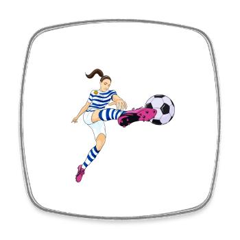 Uruguay National Soccer Team I Football Uruguay - Viereckiger Kühlschrankmagnet - Weiß - Vorne