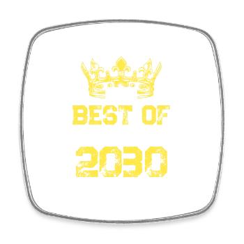 2029 best of birthday - Square fridge magnet - white - Front